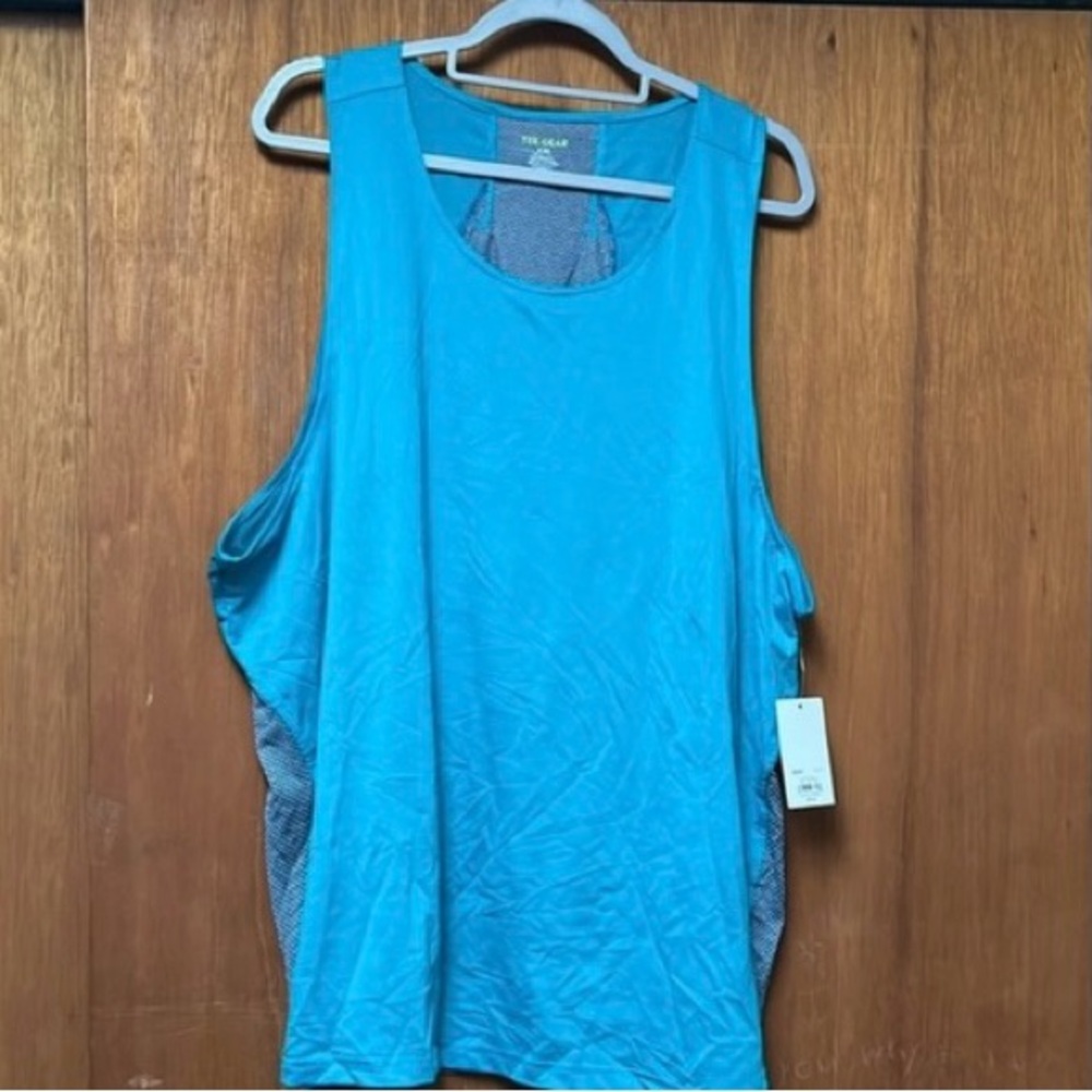 Tek Gear Blue Sleeveless Tank Top